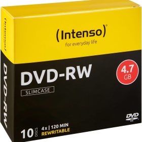 INTENSO DVD-RW Slim 4.7GB 4201632 4x 10 Pcs