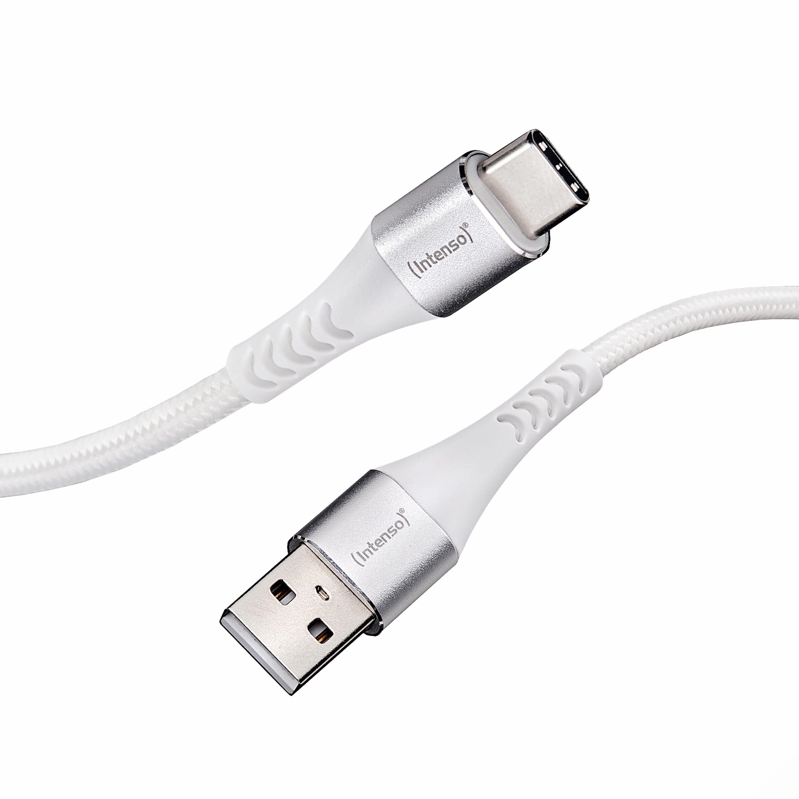 INTENSO-7901102-4034303033805 INTENSO Cable USB-A to USB C 7901102 1.5 m, Nylon white – Hochwertig & günstig bei ShopDeca
