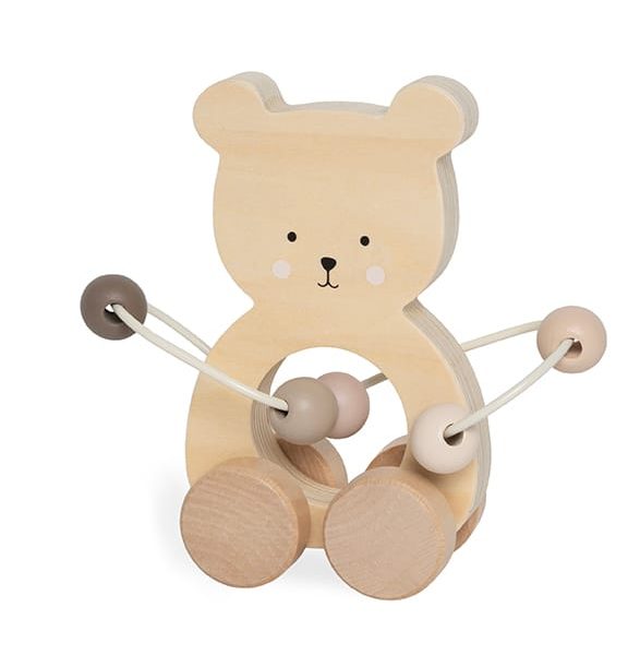 JABADABADO Abacus Teddy 13x6x15cm C2548 Nature Line