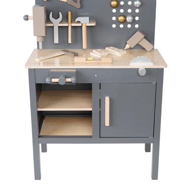 JABADABADO Werkzeugbank 55x30x78cm C2555 grau