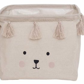 JABADABADO Aufbewahrungskorb K016 Teddy 28x28x24cm
