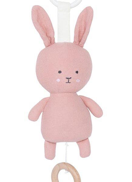 JABADABADO Musik Mobile Hase 21cm K118 rosa