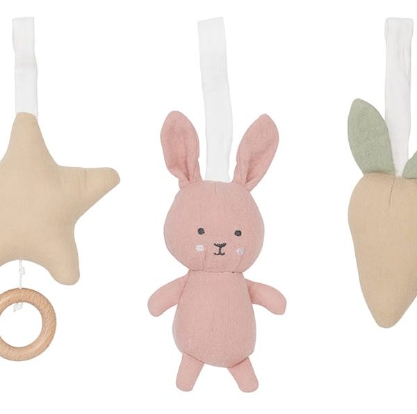 JABADABADO Babygym Spielzeug Hase K124 rosa