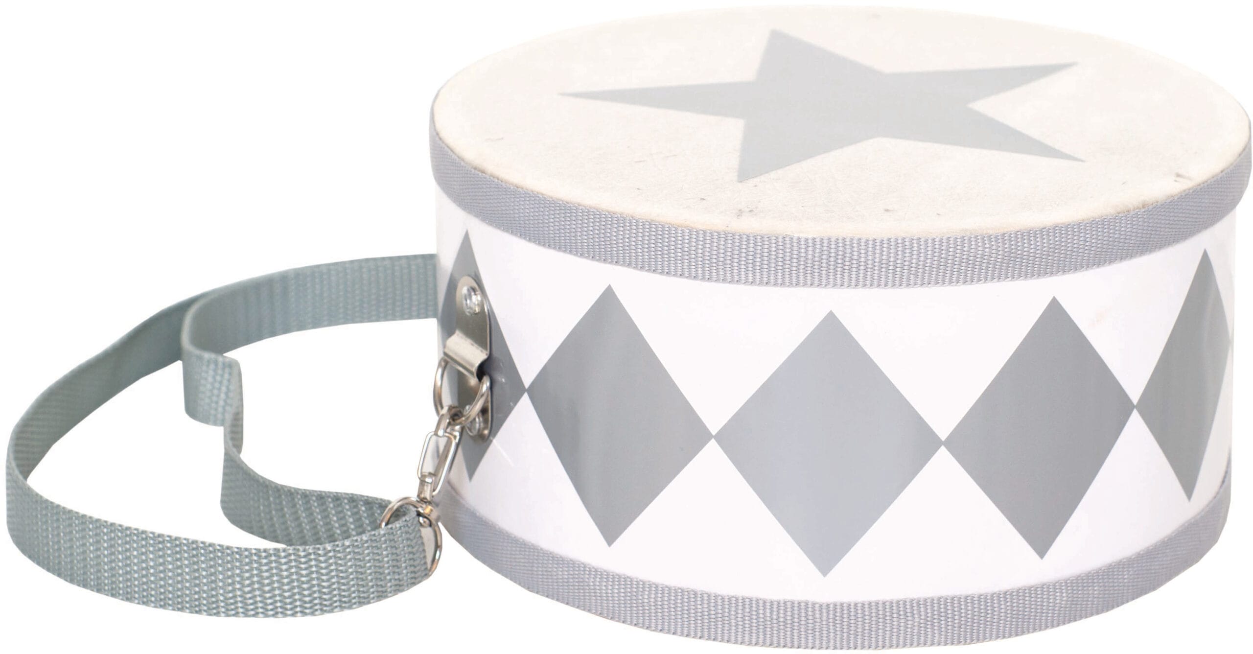 JABADABADO-M14089-7332599140892 JABADABADO Trommel M14089 silber – Bild 1