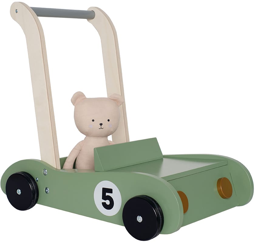 JABADABADO-S1005-7332599010089 JABADABADO Lauflernhilfe Teddy S1005 Holz – Bild 1