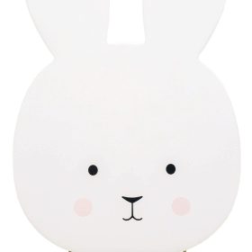 JABADABADO Wandhaken Hase 26x15cm S1010 weiss