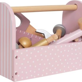 JABADABADO Werkzeugkiste W7106 rosa 30x12cm