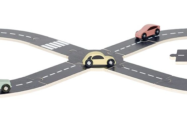 JABADABADO Strassenset W7231 Holz