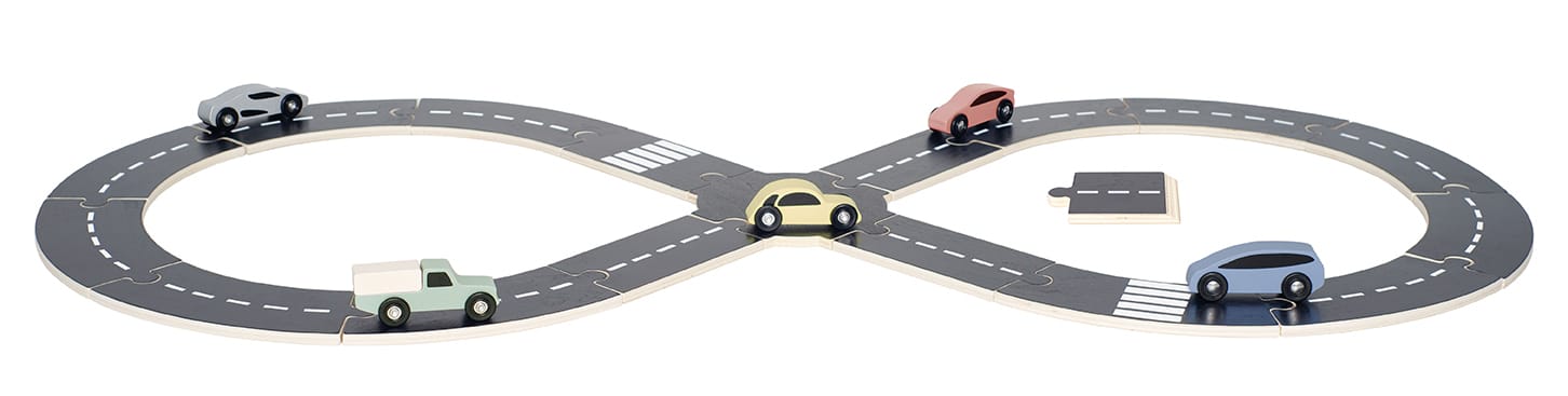 JABADABADO-W7231-7332599010133 JABADABADO Strassenset W7231 Holz – Hochwertig & günstig bei ShopDeca