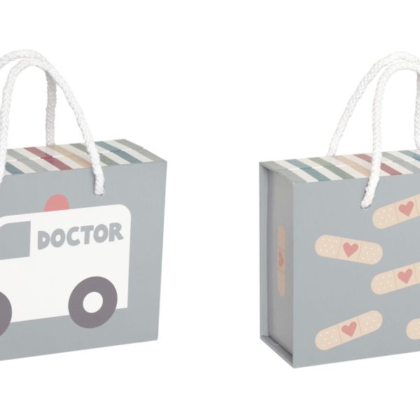 JABADABADO Arztkoffer 20x14cm W7239 silber