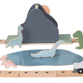 JABADABADO Zugset Dino Welt W7252 Holz