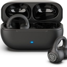 JLAB Flex Open Air Clip Earbuds IEUEBFLEXRBLK124 True Wireless, Black