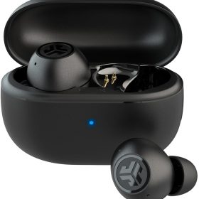 JLAB Go Pop ANC Earbuds IEUEBGOANCRBLK124 True Wireless, Black