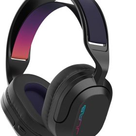 JLAB Nightfall Gaming Headset IEUGHBNHTFALLRBLK4 Wireless, Black