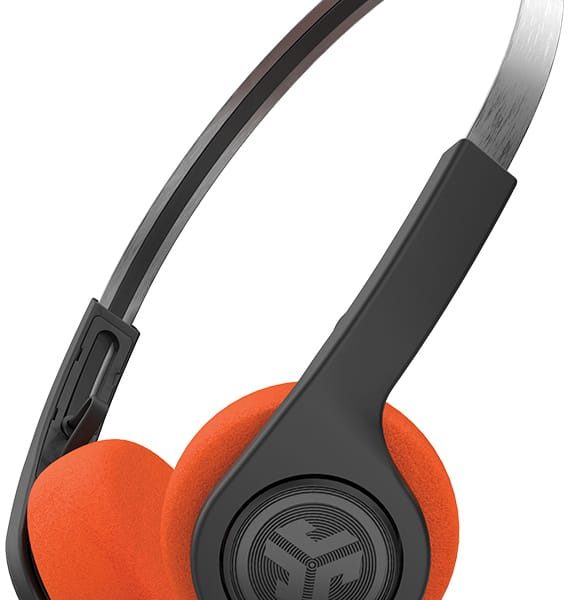 JLAB Rewind Retro 2 Headphones IEUHBREWIND2RBLK4 Wireless, Black