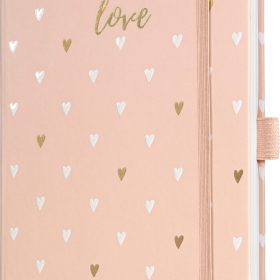 JOLIE Notizbuch A5 JN335 Rose Love, liniert, 174 S.