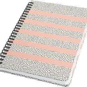 JOLIE Notiz-Spiralbuch A5 JN600 SweetDots,Dot-Lineatur,120S.