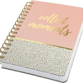 JOLIE Notiz-Spiralbuch A5 JN601 SweetDots,Dot-Lineatur,240S.