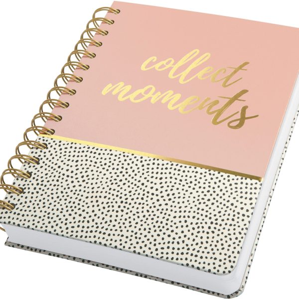 JOLIE Notiz-Spiralbuch A5 JN601 SweetDots,Dot-Lineatur,240S.