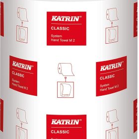 KATRIN Handtuchrolle Classic M2 547618 2-lagig, weiss