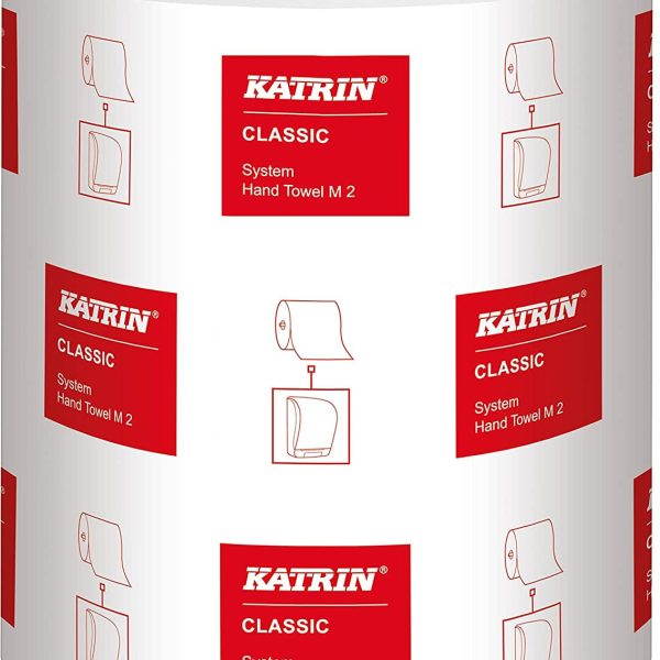 KATRIN Handtuchrolle Classic M2 547618 2-lagig, weiss