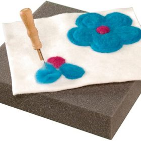 KNORR PRANDELL Unterlage Nadelfilzen 6771000 anthrazit 25x25x5cm