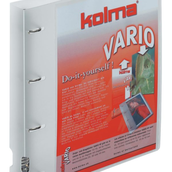 KOLMA Zeigebuch Vario A4 XL 02.020.00 Kolmaflex transparent