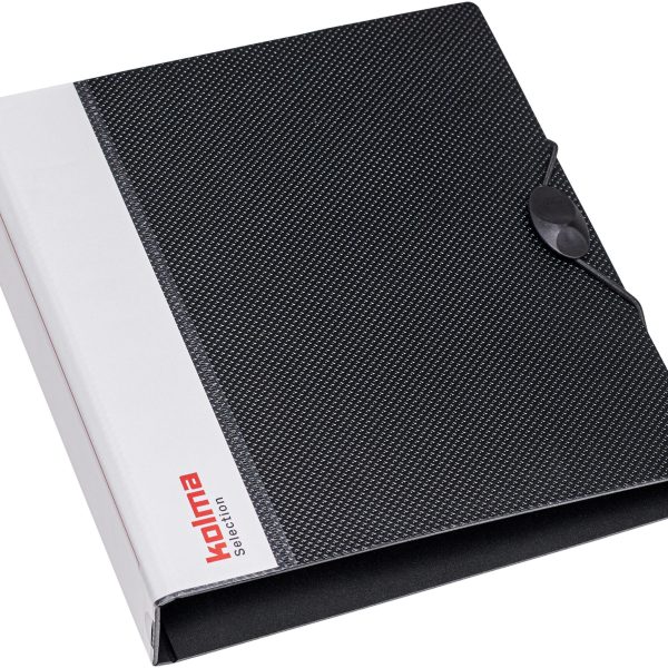 KOLMA Ringbuch Selection A5 02.105.06 Recycling, 2 Ring schwarz 3cm