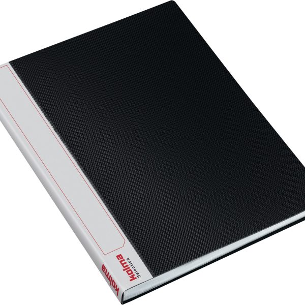 KOLMA Sichtbuch Selection A4 03.712.06 recycling schwarz 40 Taschen