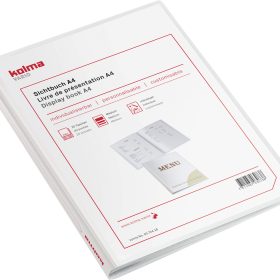 KOLMA Sichtbuch Vario A4 03.744.16 weiss 20 Taschen