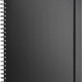 KOLMA Notizbuch Selection A4 06.516.06 schwarz, kariert 120 Blatt