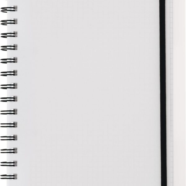 KOLMA Notizbuch Easy KolmaFlex A5 06.551.00 transp., kariert 5mm 100 Bl.