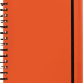 KOLMA Notizbuch Easy KolmaFlex A5 06.551.04 rot, kariert 5mm 100 Bl.