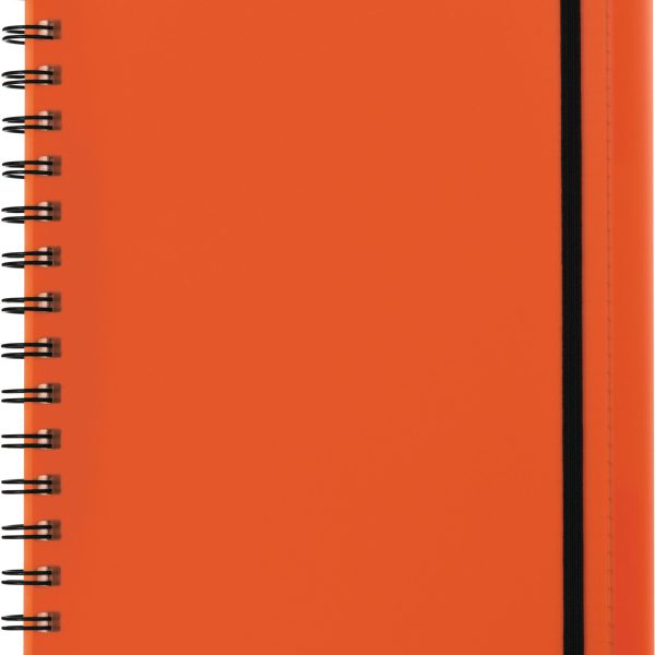 KOLMA Notizbuch Easy KolmaFlex A5 06.551.04 rot, kariert 5mm 100 Bl.