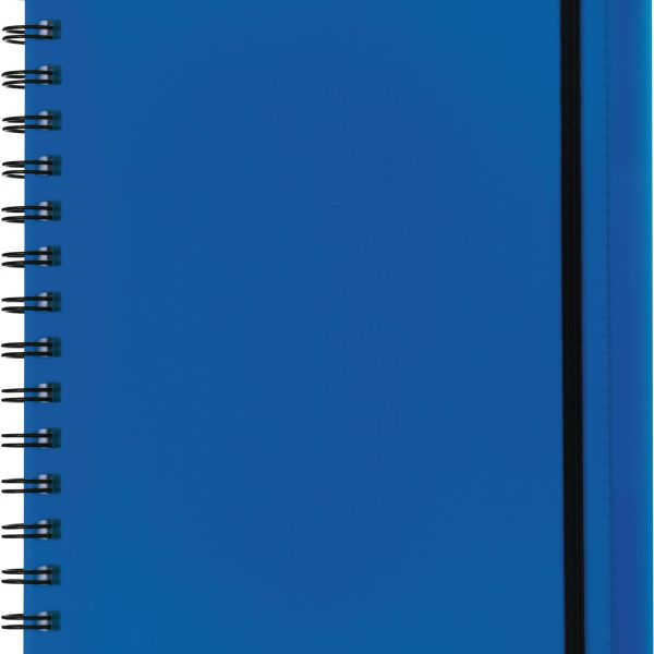 KOLMA Notizbuch Easy KolmaFlex A5 06.551.05 blau, kariert 5mm 100 Bl.