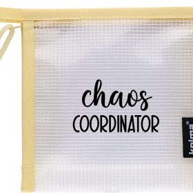 KOLMA Reissverschlusstasche 15x15cm 08.186.15 Mesh Bag,chaos Coordinator