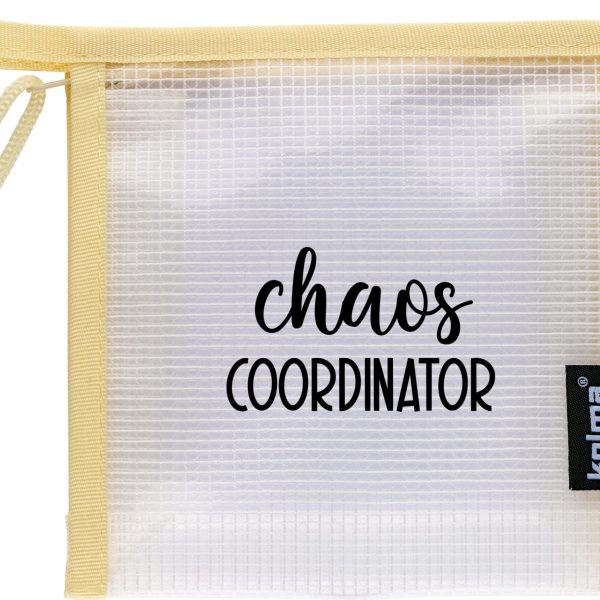 KOLMA Reissverschlusstasche 15x15cm 08.186.15 Mesh Bag,chaos Coordinator