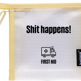 KOLMA Reissverschlusstasche 15x15cm 08.188.15 Mesh Bag,first aid