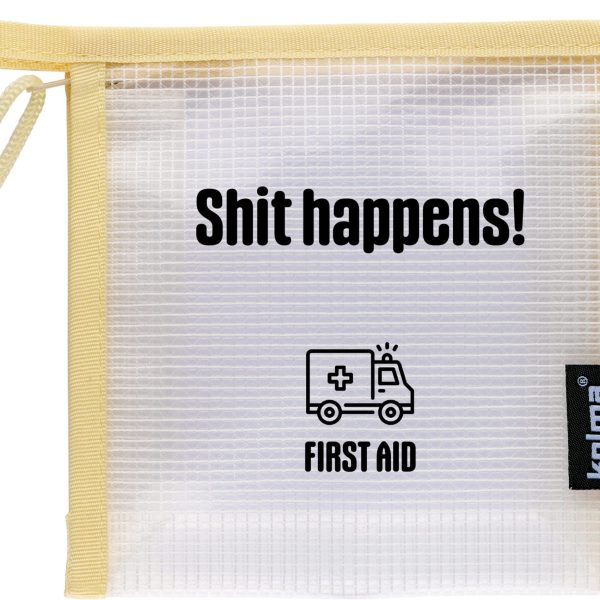 KOLMA Reissverschlusstasche 15x15cm 08.188.15 Mesh Bag,first aid