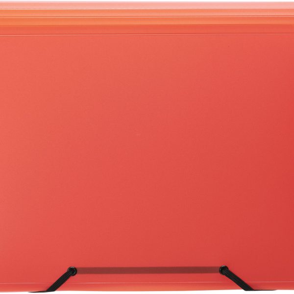 KOLMA Sammelmappe Daily Easy A4 11.017.04 rot, 13 Taschen, Kolmaflex