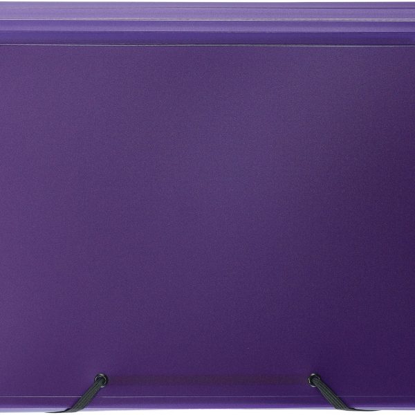 KOLMA Sammelmappe Daily Easy A4 11.017.13 violett, 13 Taschen, Kolmaflex