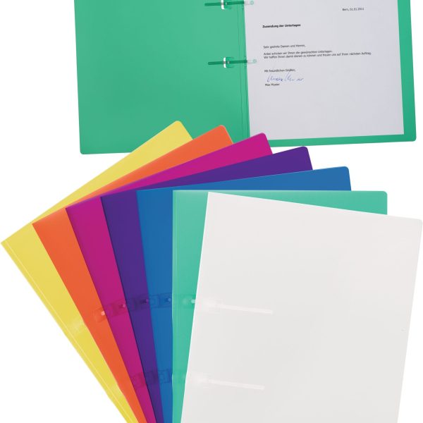 KOLMA Schnellhefter Easy A4 11.050.00 transparent 80 Blatt