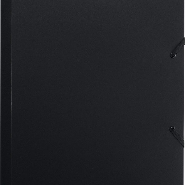 KOLMA Gummizugmappe Penda A4 11.067.06 opak schwarz
