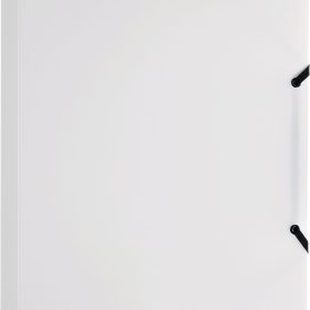 KOLMA Gummizugmappe Penda A4 11.067.16 opak weiss