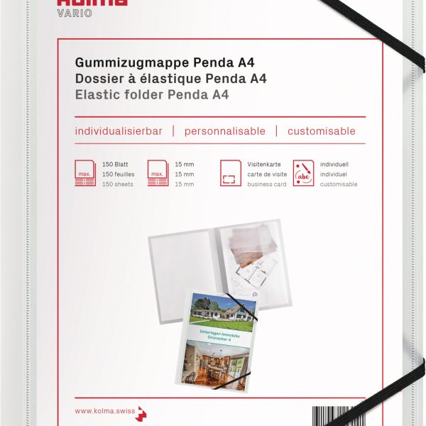 KOLMA Sammelmappe Penda A4 11.075.00 transparent