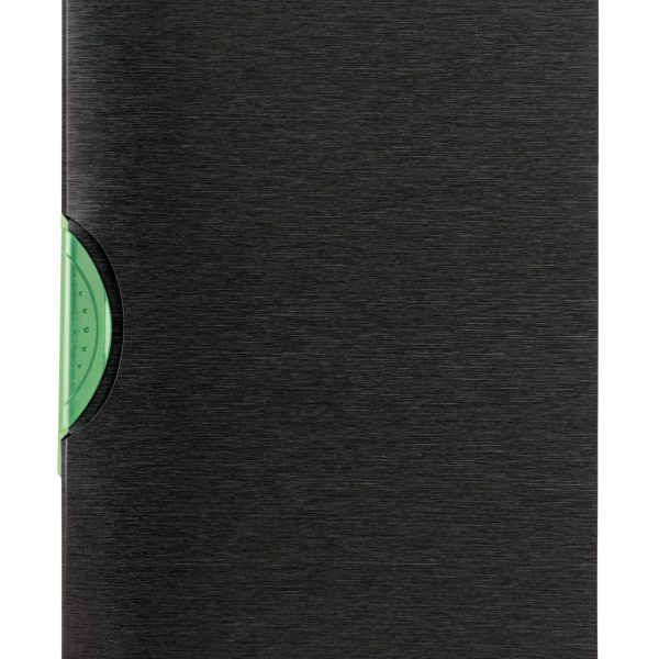 KOLMA Klemmhefter LineaVerde A4 11.141.01 schwarz, PP, Sand, recycling