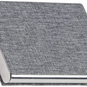 KOLMA Visitenkartenhalter RPET 14.303.03 grau 20 Karten 9.6x6.2x1.5cm