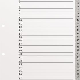 KOLMA Register KolmaFlex A4 18.314.03 grau 1-31