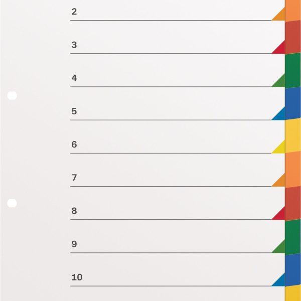 KOLMA Register LongLife A4 19.153.20 mehrfarbig 12-teilig