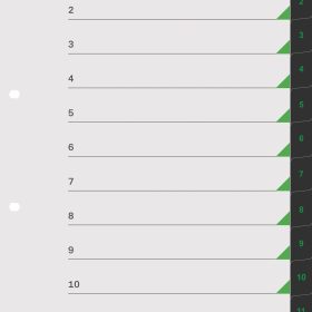 KOLMA Register LineaVerde A4 19.801.06 schwarz 1-12